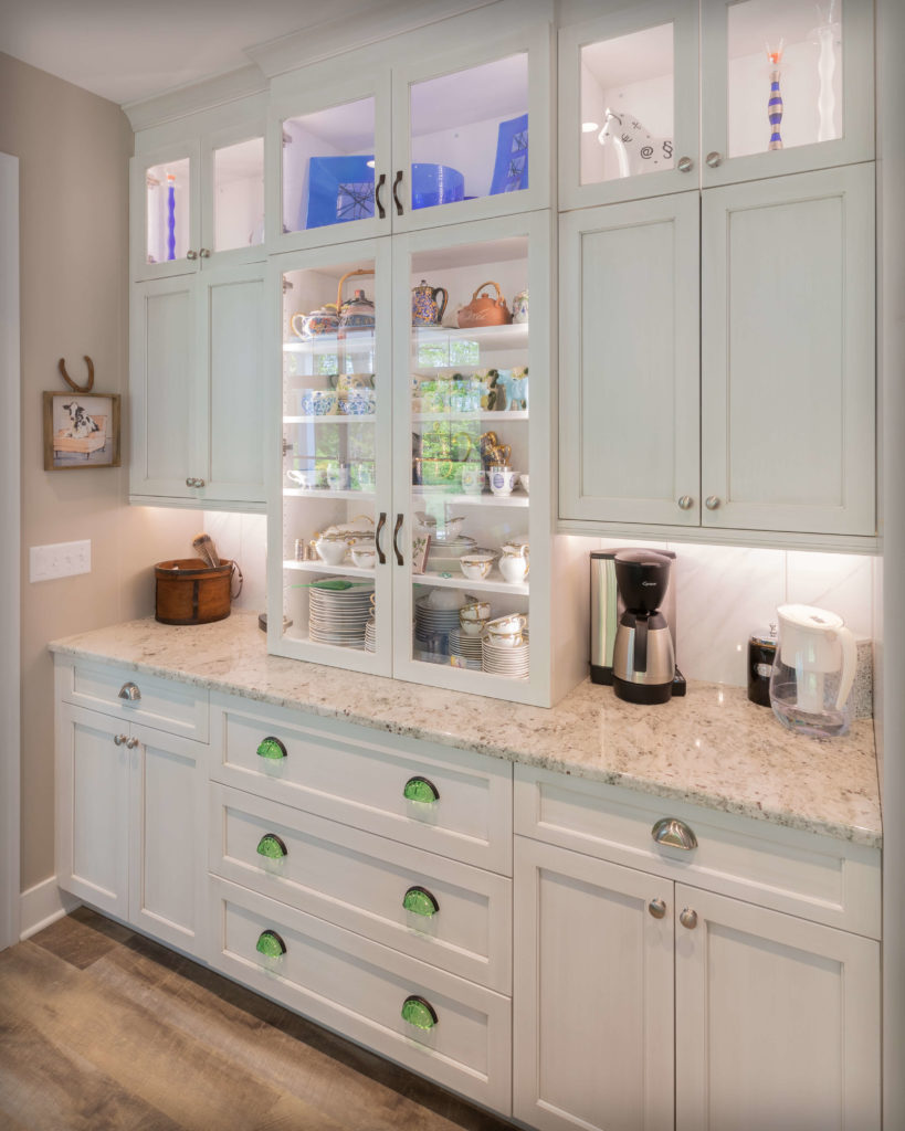 Glass cabinets